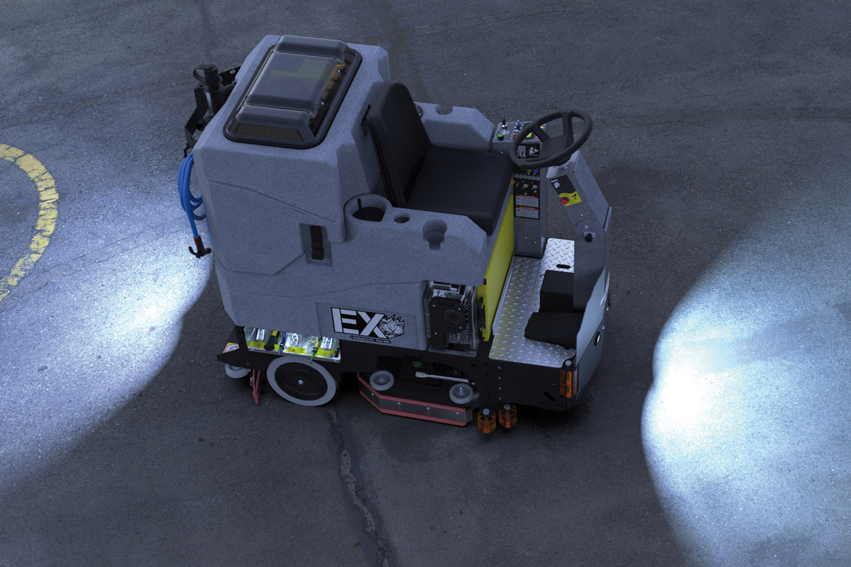 Scheuersaugmaschine EX v2.0 Scheuersaugmaschine EX v2.0