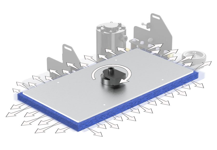 Scheuersaugmaschine EDGE – Werkzeuge EDGE/Orbital-System für Scheuersaugmaschine